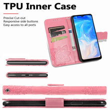Load image into Gallery viewer, Butterfly Love Flowers Embossed Horizontal Flip Leather Case with Holder &amp; Card Slots &amp; Wallet &amp; Lanyard, For DOOGEE N40 Pro, For Infinix Zero 8, For OPPO Realme C21Y, For Vodafone Smart E11, For Wiko Power U30, For Xiaomi Mi 11T / 11T Pro             ...
