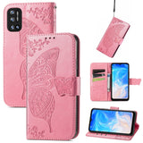 Butterfly Love Flowers Embossed Horizontal Flip Leather Case with Holder & Card Slots & Wallet & Lanyard, For DOOGEE N40 Pro, For Infinix Zero 8, For OPPO Realme C21Y, For Vodafone Smart E11, For Wiko Power U30, For Xiaomi Mi 11T / 11T Pro             ...