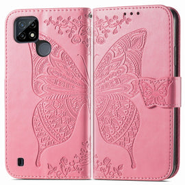 Butterfly Love Flowers Embossed Horizontal Flip Leather Case with Holder & Card Slots & Wallet & Lanyard, For OPPO Realme C21Y, For Xiaomi Mi 11T / 11T Pro, For Honor Play 5T Youth, For Google Pixel 6, For vivo Y72 5G