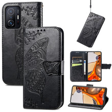 Load image into Gallery viewer, Butterfly Love Flowers Embossed Horizontal Flip Leather Case with Holder &amp; Card Slots &amp; Wallet &amp; Lanyard, For DOOGEE N40 Pro, For Infinix Zero 8, For OPPO Realme C21Y, For Vodafone Smart E11, For Wiko Power U30, For Xiaomi Mi 11T / 11T Pro             ...