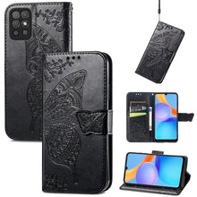 Load image into Gallery viewer, Butterfly Love Flowers Embossed Horizontal Flip Leather Case with Holder &amp; Card Slots &amp; Wallet &amp; Lanyard, For OPPO Realme C21Y, For Xiaomi Mi 11T / 11T Pro, For Honor Play 5T Youth, For Google Pixel 6, For vivo Y72 5G
