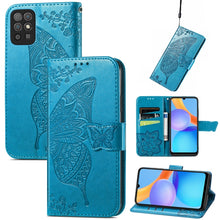 Load image into Gallery viewer, Butterfly Love Flowers Embossed Horizontal Flip Leather Case with Holder &amp; Card Slots &amp; Wallet &amp; Lanyard, For DOOGEE N40 Pro, For Infinix Zero 8, For OPPO Realme C21Y, For Vodafone Smart E11, For Wiko Power U30, For Xiaomi Mi 11T / 11T Pro             ...