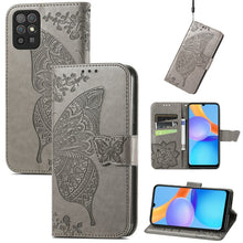 Load image into Gallery viewer, Butterfly Love Flowers Embossed Horizontal Flip Leather Case with Holder &amp; Card Slots &amp; Wallet &amp; Lanyard, For DOOGEE N40 Pro, For Infinix Zero 8, For OPPO Realme C21Y, For Vodafone Smart E11, For Wiko Power U30, For Xiaomi Mi 11T / 11T Pro             ...