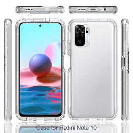 High Transparency Two-color Gradual Change PC+TPU Phone Case, For Xiaomi Redmi Note 10, For Xiaomi Mi 10T 5G, For Xiaomi Poco X3 NFC, For Xiaomi Poco M3