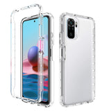 High Transparency Two-color Gradual Change PC+TPU Phone Case, For Xiaomi Redmi K40, For Xiaomi Redmi Note 10, For Xiaomi Mi 10T 5G, For Xiaomi Poco X3 NFC, For Xiaomi Poco M3