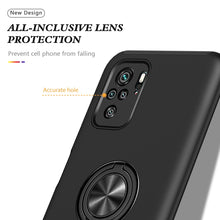 Load image into Gallery viewer, PC + TPU Shockproof Magnetic Phone Case with Invisible Ring Holder, For Xiaomi Redmi Note 9 Pro / Note 9S, For Xiaomi Redmi Note 10 4G, For Xiaomi Redmi Note 10 Pro, For Xiaomi Mi 11 Lite 5G, For Xiaomi Redmi K40, For Xiaomi Mi 10T Pro 5G              ...