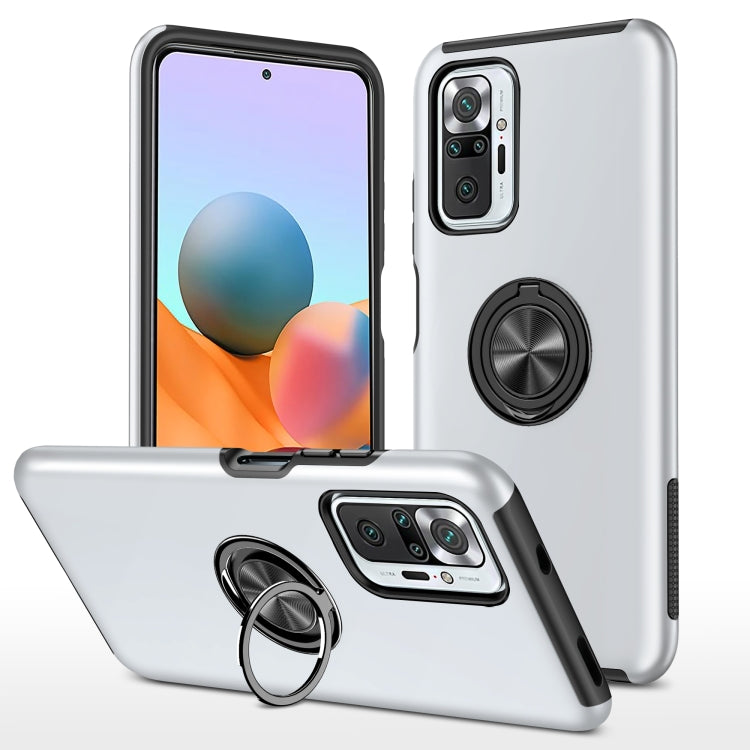 PC + TPU Shockproof Magnetic Phone Case with Invisible Ring Holder, For Xiaomi Redmi Note 9 Pro / Note 9S, For Xiaomi Redmi Note 10 4G, For Xiaomi Redmi Note 10 Pro, For Xiaomi Mi 11 Lite 5G, For Xiaomi Redmi K40, For Xiaomi Mi 10T Pro 5G              ...