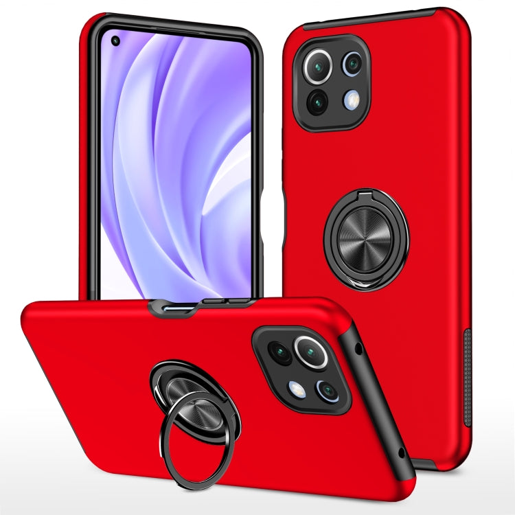 PC + TPU Shockproof Magnetic Phone Case with Invisible Ring Holder, For Xiaomi Redmi Note 9 Pro / Note 9S, For Xiaomi Redmi Note 10 4G, For Xiaomi Redmi Note 10 Pro, For Xiaomi Mi 11 Lite 5G, For Xiaomi Redmi K40, For Xiaomi Mi 10T Pro 5G              ...