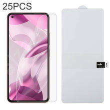 Load image into Gallery viewer, 25 PCS Full Screen Protector Explosion-proof Hydrogel Film, For Samsung Galaxy A52s 5G (25 PCS), For Samsung Galaxy M52 5G (25 PCS), For Samsung Galaxy M32 5G (25 PCS), For Xiaomi Redmi Note 10 Lite (25 PCS), For Xiaomi Mi 11 Lite 5G NE (25 PCS)