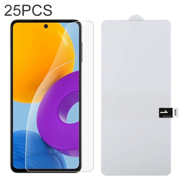 25 PCS Full Screen Protector Explosion-proof Hydrogel Film, For Samsung Galaxy A52s 5G (25 PCS), For Samsung Galaxy M52 5G (25 PCS), For Samsung Galaxy M32 5G (25 PCS), For Xiaomi Redmi Note 10 Lite (25 PCS), For Xiaomi Mi 11 Lite 5G NE (25 PCS)