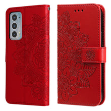 Load image into Gallery viewer, 7-petal Flowers Embossing Horizontal Flip Leather Phone Case with Holder &amp; Card Slots, For Motorola Edge 20, For Nokia C20 / C10, For vivo Y21 / Y21s / Y33s, For Samsung Galaxy A13 5G, For Xiaomi 11T / 11T Pro