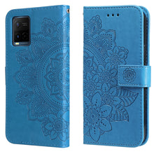Load image into Gallery viewer, 7-petal Flowers Embossing Horizontal Flip Leather Phone Case with Holder &amp; Card Slots, For Motorola Edge 20, For Nokia C20 / C10, For vivo Y21 / Y21s / Y33s, For Samsung Galaxy A13 5G, For Xiaomi 11T / 11T Pro