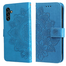 Load image into Gallery viewer, 7-petal Flowers Embossing Horizontal Flip Leather Phone Case with Holder &amp; Card Slots, For Motorola Edge 20, For Nokia C20 / C10, For vivo Y21 / Y21s / Y33s, For Samsung Galaxy A13 5G, For Xiaomi 11T / 11T Pro