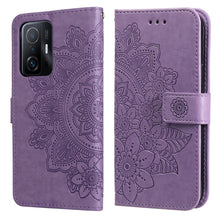 Load image into Gallery viewer, 7-petal Flowers Embossing Horizontal Flip Leather Phone Case with Holder &amp; Card Slots, For Motorola Edge 20, For vivo Y21 / Y21s / Y33s, For Nokia C20 / C10, For Samsung Galaxy A13 5G, For Xiaomi 11T / 11T Pro