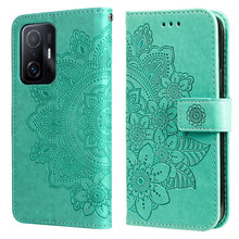 Load image into Gallery viewer, 7-petal Flowers Embossing Horizontal Flip Leather Phone Case with Holder &amp; Card Slots, For Motorola Edge 20, For vivo Y21 / Y21s / Y33s, For Nokia C20 / C10, For Samsung Galaxy A13 5G, For Xiaomi 11T / 11T Pro