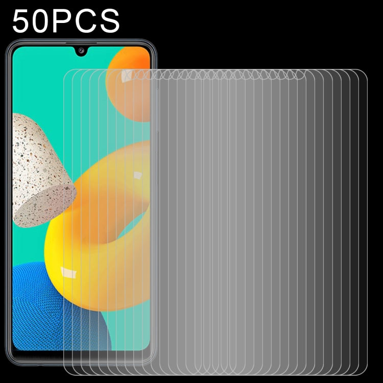 For Samsung Galaxy M32 4G 50 PCS 0.26mm 9H 2.5D Tempered Glass Film, For OPPO Realme C25Y / C21Y (50 PCS), For Samsung Galaxy M32 4G (50 PCS), For Xiaomi Redmi Note 11 Pro / 11 Pro+ / Poco X4 Pro 5G / Note 11E Pro (50 PCS)                              ...