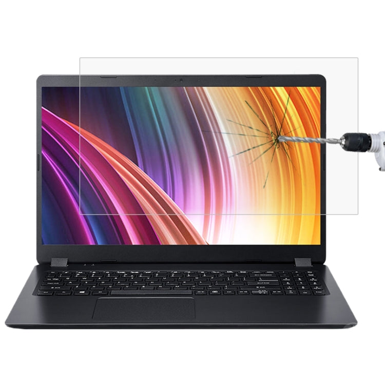 Laptop Screen HD Tempered Glass Protective Film, For Acer ConceptD 3 15.6 inch, For Acer ConceptD 7 Ezel 15.6 inch, For Acer EX215-51-50YZ 15.6 inch, For Acer EX215-51-5826 15.6 inch, For Acer EX215-51G-56GA 15.6 inch, For Acer EX215-51G-550A 15.6 inch...