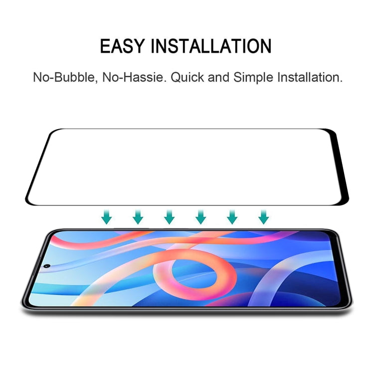 25 PCS Full Glue Full Screen Tempered Glass Film, For Xiaomi Redmi Note 11 China / Poco M4 Pro 5G(25 PCS), For Xiaomi Redmi Note 11 Pro / 11 Pro+(25 PCS)