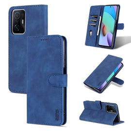 AZNS Skin Feel Calf Texture Horizontal Flip Phone Leather Case, For Xiaomi Mi 11T / 11T Pro