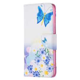Colored Drawing Pattern Horizontal Flip Phone Leather Case with Holder & Card Slots & Wallet, For vivo Y21, For Samsung Galaxy A13 5G, For Samsung Galaxy S22 Ultra 5G, For Samsung Galaxy S22+ 5G, For Samsung Galaxy S22 5G