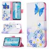 Colored Drawing Pattern Horizontal Flip Phone Leather Case with Holder & Card Slots & Wallet, For vivo Y21, For Samsung Galaxy A13 5G, For Samsung Galaxy S22 Ultra 5G, For Samsung Galaxy S22+ 5G, For Samsung Galaxy S22 5G