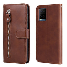 Load image into Gallery viewer, Fashion Calf Texture Zipper Horizontal Flip Leather Phone Case, For vivo Y21 / Y21S / Y33S, For Xiaomi 11T / 11T Pro