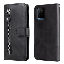 Load image into Gallery viewer, Fashion Calf Texture Zipper Horizontal Flip Leather Phone Case, For vivo Y21 / Y21S / Y33S, For Xiaomi 11T / 11T Pro
