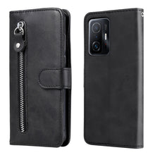 Load image into Gallery viewer, Fashion Calf Texture Zipper Horizontal Flip Leather Phone Case, For vivo Y21 / Y21S / Y33S, For Xiaomi 11T / 11T Pro