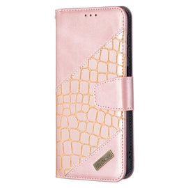 Matching Color Crocodile Texture Leather Phone Case with Holder & Card Slots & Wallet, For Samsung Galaxy A13 5G, For Samsung Galaxy S22 Ultra 5G, For Samsung Galaxy S22+ 5G, For Samsung Galaxy S22 5G