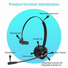 Load image into Gallery viewer, Anivia A8 Bluetooth Telephone Headset with Noise-cancelling Microphone