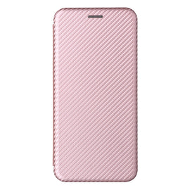Carbon Fiber Texture Magnetic Horizontal Flip Leather Phone Case with Card Slot, For Blackview Oscal C20, For Samsung Galaxy A13 5G, For Motorola Moto E20 / E30 / E40