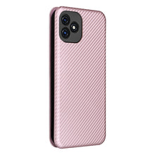 Load image into Gallery viewer, Carbon Fiber Texture Magnetic Horizontal Flip Leather Phone Case with Card Slot, For Blackview Oscal C20, For Samsung Galaxy A13 5G, For Motorola Moto E20 / E30 / E40
