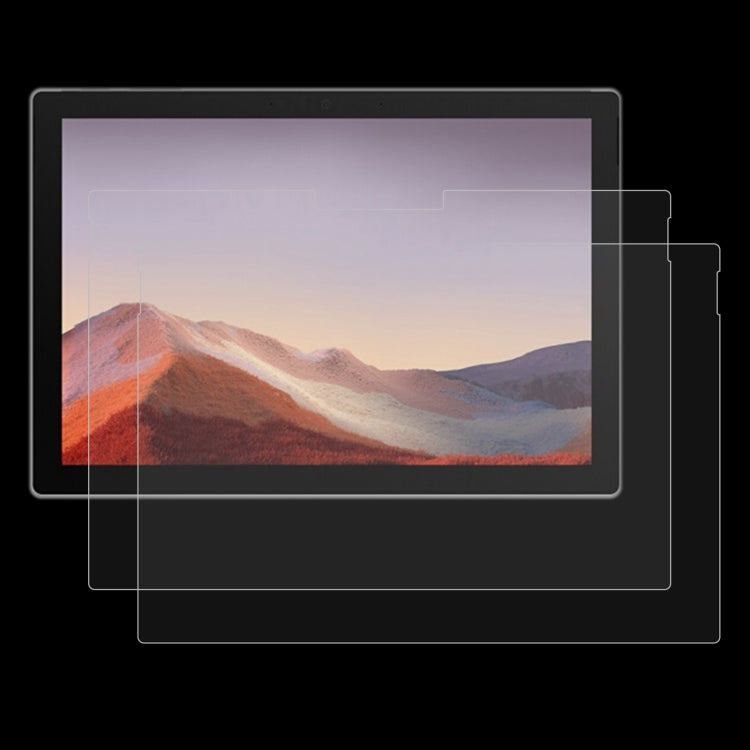 For Microsoft Surface Go 4 / 3 / 2 / 1 2 PCS 9H 2.5D Explosion-proof Tempered Tablet Glass Film