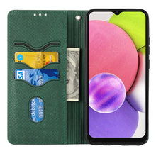 Load image into Gallery viewer, Woven Texture Stitching Magnetic Horizontal Flip PU Leather Phone Case, For Samsung Galaxy A03 International Version, For Xiaomi Redmi Note 11, For Samsung Galaxy A03 EU Version, For Xiaomi Redmi Note 11 Pro