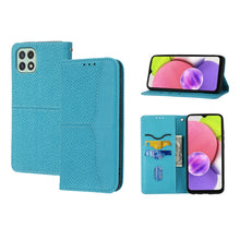 Load image into Gallery viewer, Woven Texture Stitching Magnetic Horizontal Flip PU Leather Phone Case, For Samsung Galaxy A03 International Version, For Xiaomi Redmi Note 11, For Samsung Galaxy A03 EU Version, For Xiaomi Redmi Note 11 Pro