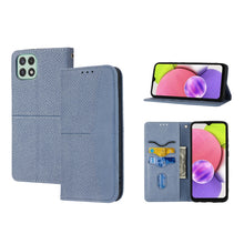Load image into Gallery viewer, Woven Texture Stitching Magnetic Horizontal Flip PU Leather Phone Case, For Samsung Galaxy A03 International Version, For Xiaomi Redmi Note 11, For Samsung Galaxy A03 EU Version, For Xiaomi Redmi Note 11 Pro