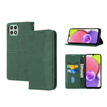 Load image into Gallery viewer, Woven Texture Stitching Magnetic Horizontal Flip PU Leather Phone Case, For Samsung Galaxy A03 International Version, For Xiaomi Redmi Note 11, For Samsung Galaxy A03 EU Version, For Xiaomi Redmi Note 11 Pro