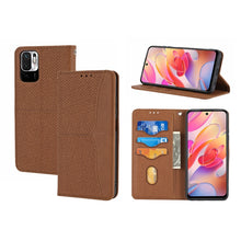 Load image into Gallery viewer, Woven Texture Stitching Magnetic Horizontal Flip PU Leather Phone Case, For Samsung Galaxy A03 International Version, For Xiaomi Redmi Note 11, For Samsung Galaxy A03 EU Version, For Xiaomi Redmi Note 11 Pro