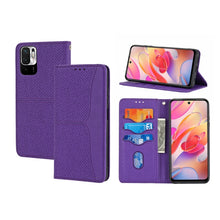 Load image into Gallery viewer, Woven Texture Stitching Magnetic Horizontal Flip PU Leather Phone Case, For Samsung Galaxy A03 International Version, For Xiaomi Redmi Note 11, For Samsung Galaxy A03 EU Version, For Xiaomi Redmi Note 11 Pro