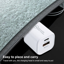 Load image into Gallery viewer, 20WACB 20W QC3.0 + PD Quick Charger, AU Plug, EU Plug, US Plug