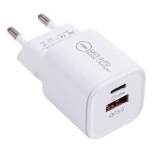 Load image into Gallery viewer, 20WACB 20W QC3.0 + PD Quick Charger, AU Plug, EU Plug, US Plug