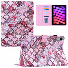 Load image into Gallery viewer, Silk Texture Horizontal Flip Tablet Leather Case with Holder &amp; Card Slot &amp; Sleep / Wake-up Function, For iPad mini 2024 / mini 6