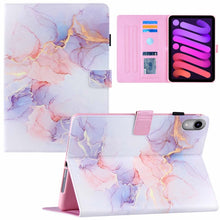 Load image into Gallery viewer, Silk Texture Horizontal Flip Tablet Leather Case with Holder &amp; Card Slot &amp; Sleep / Wake-up Function, For iPad mini 2024 / mini 6