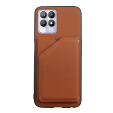 Load image into Gallery viewer, Skin Feel PU + TPU + PC Back Cover Shockproof Phone Case with Card Slots &amp; Holder &amp; Photo Frame, For OPPO Realme 8i, For Samsung Galaxy A13 5G, For Samsung Galaxy M52 5G, For Xiaomi Mi 11T / Mi 11 Pro