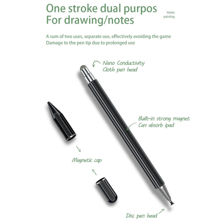 JB06 Universal Magnetic Nano Pen Tip + Disc Pen Tip Stylus Pen for Mobile Phones and Tablets