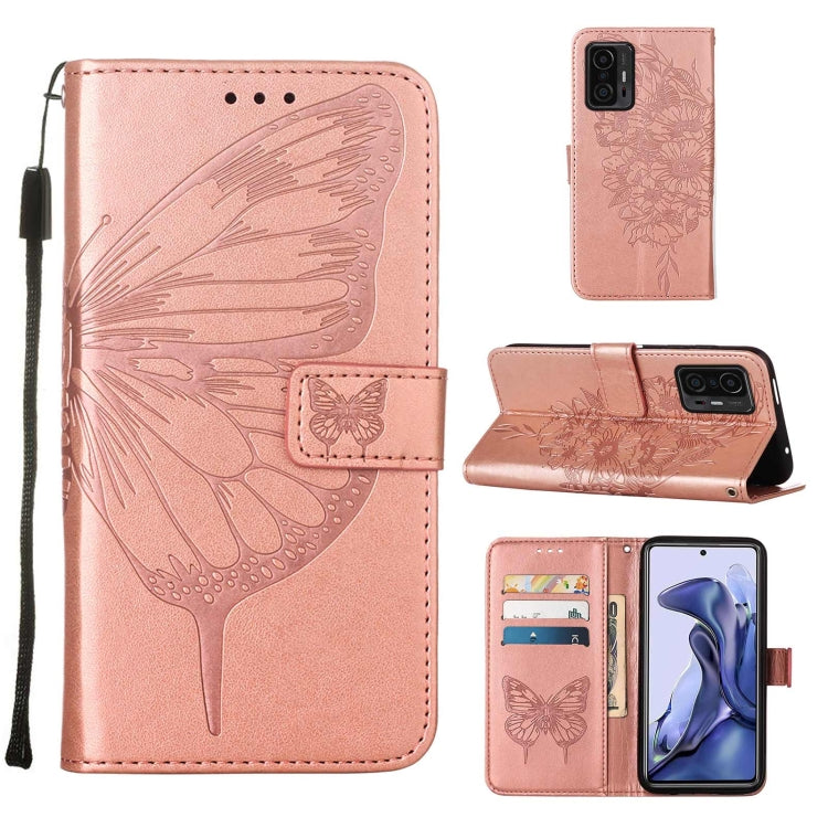 Embossed Butterfly Leather Phone Case with Holder & Card Slot & Wallet & Lanyard, For Samsung Galaxy A13 5G, For Samsung Galaxy F52 5G, For Samsung Galaxy S22 5G, For Samsung Galaxy S22+ 5G, For Samsung Galaxy S22 Ultra 5G                              ...
