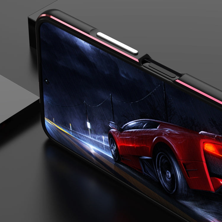 Aurora Series Lens Protector + Metal Frame Phone Case, For Xiaomi Redmi Note 11