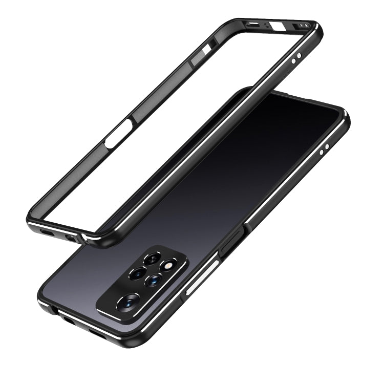 Aurora Series Lens Protector + Metal Frame Phone Case, For Xiaomi Redmi Note 11 Pro/11 Pro+