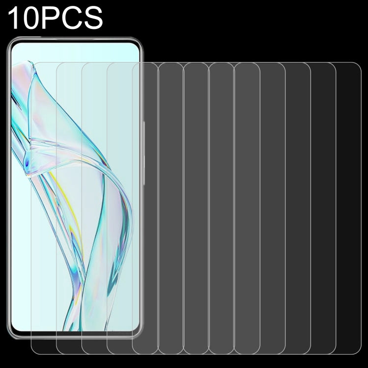 10 PCS 0.26mm 9H 2.5D Tempered Glass Film, For BLU G91 Pro (10 PCS), For ZTE nubia Z30 Pro (10 PCS), For NZONE S7 Pro+ 5G (10 PCS), For ZTE Axon 30 5G (10 PCS), For ZTE Axon 30 Pro 5G (10 PCS), For Tecno Camon 17P (10 PCS), For ZTE Blade 11 Prime (10 P...