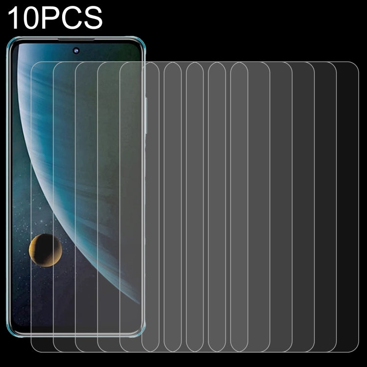 10 PCS 0.26mm 9H 2.5D Tempered Glass Film, For BLU G91 Pro (10 PCS), For ZTE nubia Z30 Pro (10 PCS), For NZONE S7 Pro+ 5G (10 PCS), For ZTE Axon 30 5G (10 PCS), For ZTE Axon 30 Pro 5G (10 PCS), For Tecno Camon 17P (10 PCS), For ZTE Blade 11 Prime (10 P...